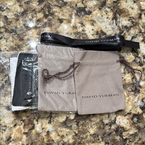 David Yurman Elegant Pouch Set